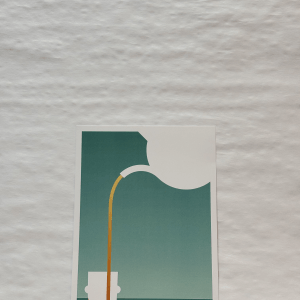 Affiche Thé Marocain – Service de Thé à la Menthe Illustration Graphique A4